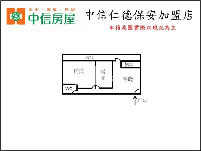 台南三越二房健身公寓房屋室內格局與周邊環境