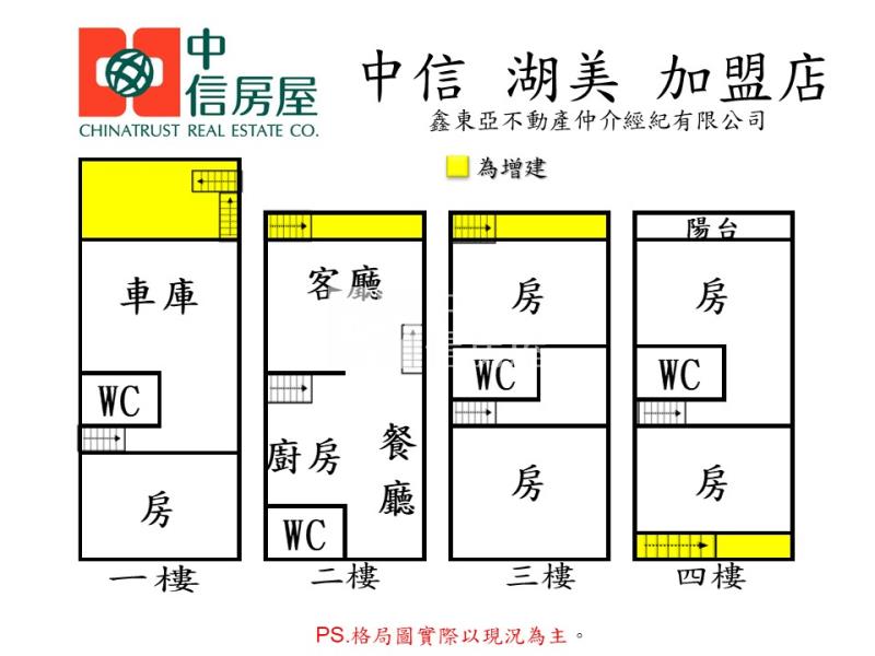 大灣國小邊間孝親車墅房屋室內格局與周邊環境