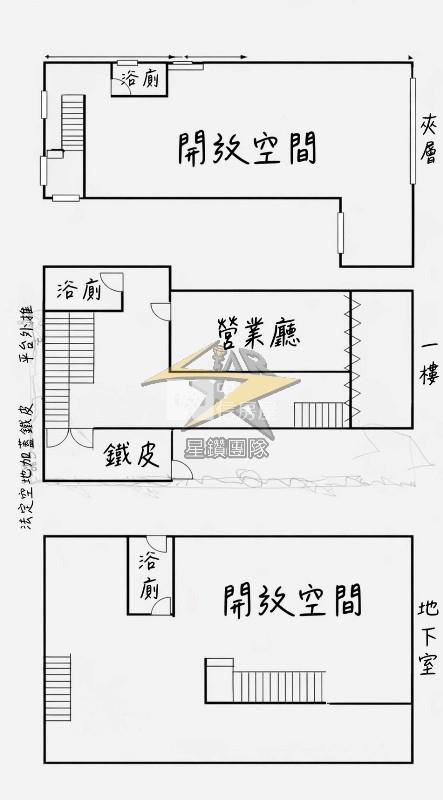 【星鑽】桃園區博愛路核心地段稀有店面房屋室內格局與周邊環境