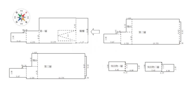 經貿逢甲獨棟電梯旗艦透店房屋室內格局與周邊環境