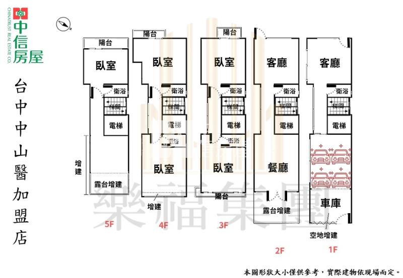 彰南運動中心旁臨路大地坪獨棟電梯豪墅房屋室內格局與周邊環境