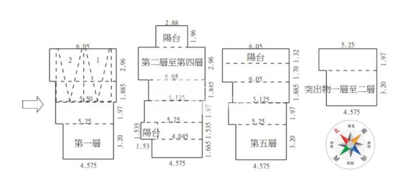 中醫一中全新精裝電梯18套房屋室內格局與周邊環境