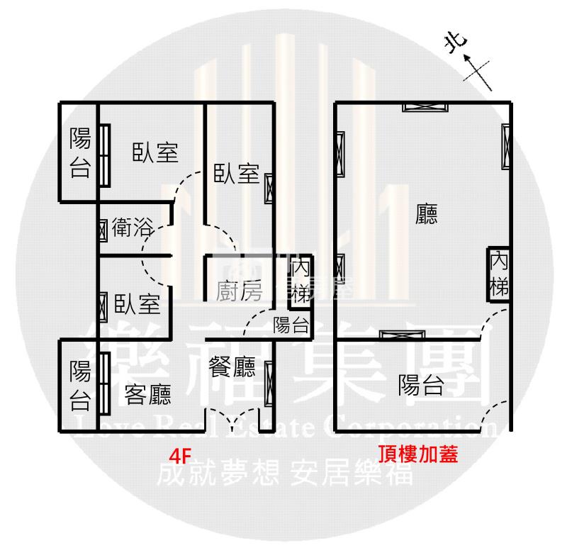 光明國中採光3房健身宅房屋室內格局與周邊環境