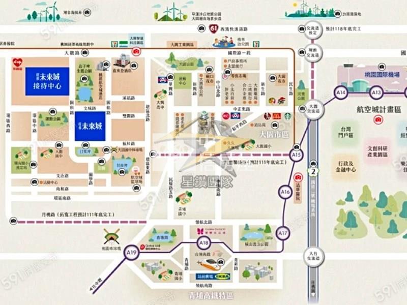 【星鑽】璟都未來城社區店面+1平車(S2)房屋室內格局與周邊環境