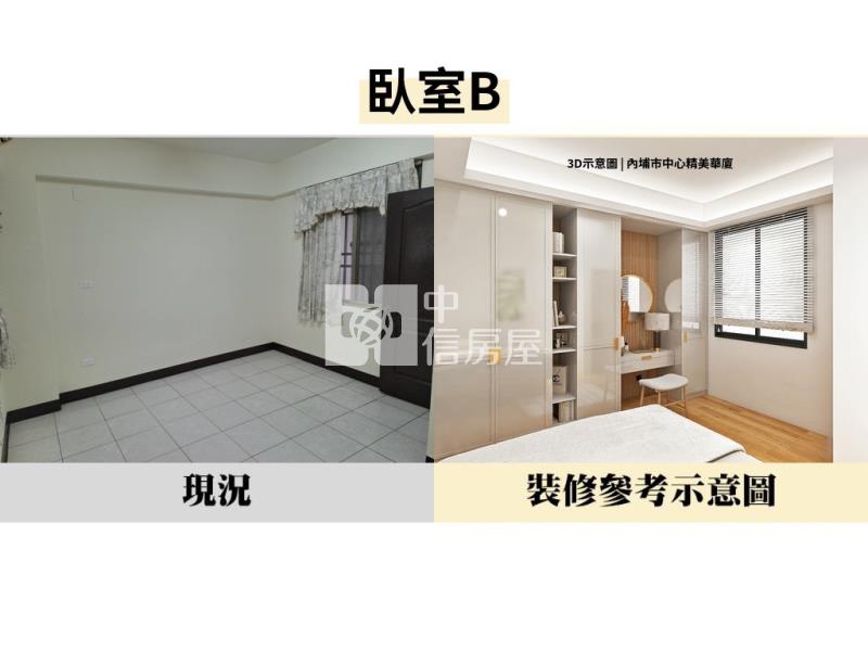 【獨家銷售】內埔市中心美華廈房屋室內格局與周邊環境