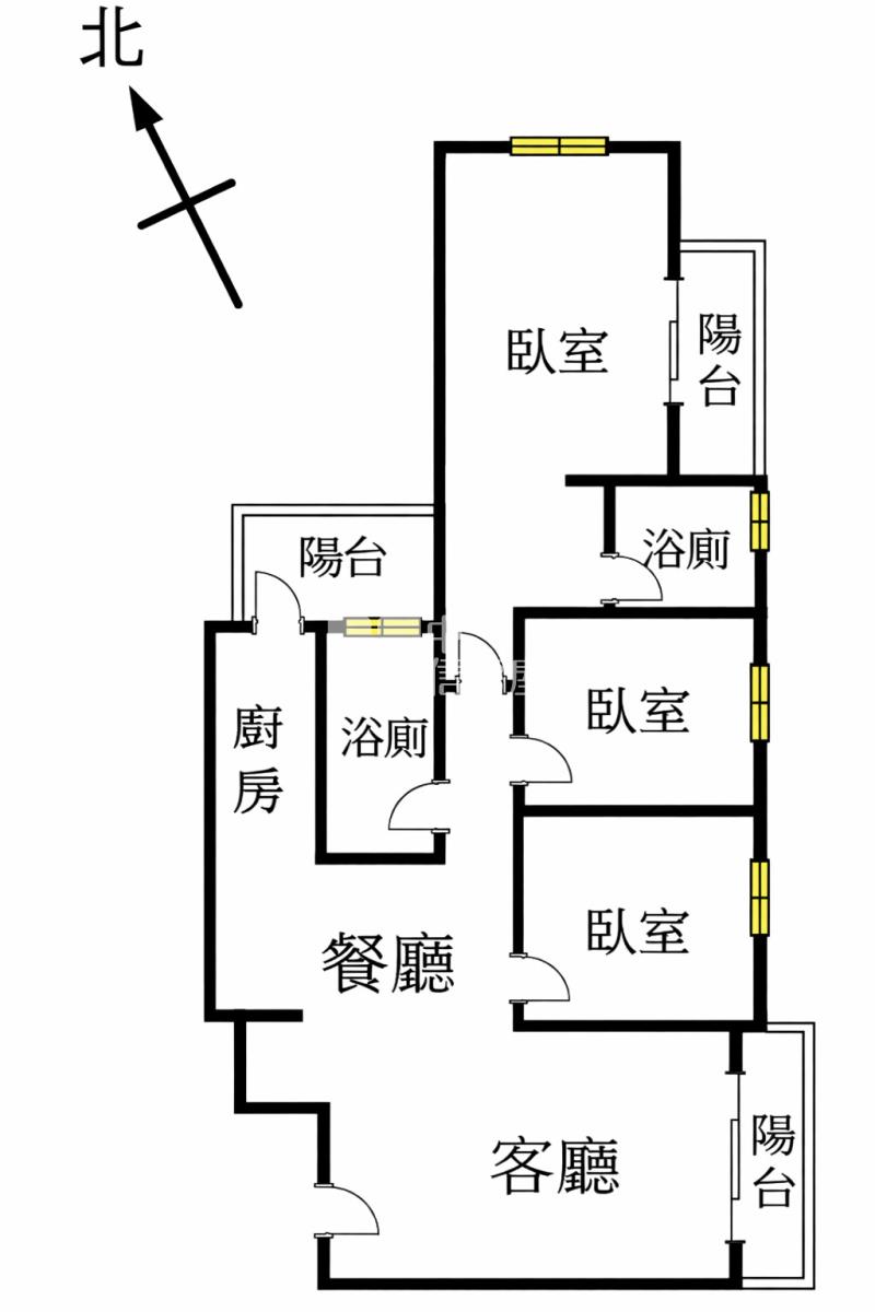 專任｜中港層峰超美三房平車房屋室內格局與周邊環境