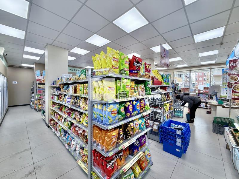 科博館旁｜全家便利商店三角窗黃金店面房屋室內格局與周邊環境