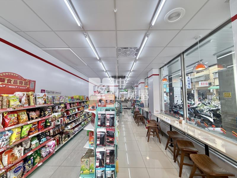 正青島路連鎖7-11超商16米超稀有大面寬三角窗 黃金雙店面房屋室內格局與周邊環境