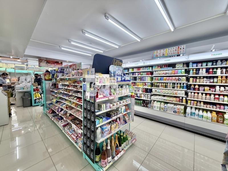 正青島路連鎖7-11超商16米超稀有大面寬三角窗 黃金雙店面房屋室內格局與周邊環境