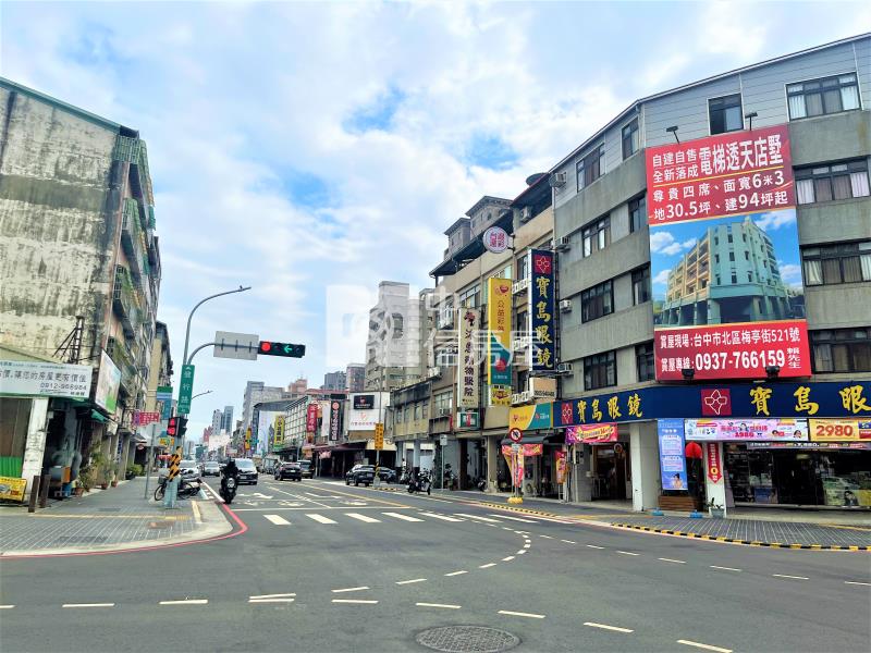 科博館旁三角窗收租店面房屋室內格局與周邊環境