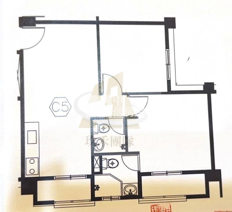 【玖禾】觀音電梯美寓帶裝潢2房房屋室內格局與周邊環境