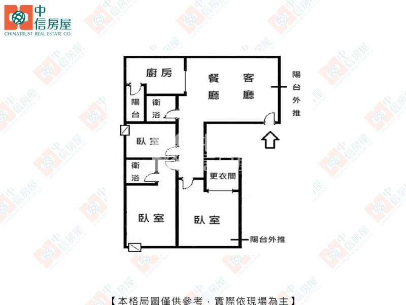 巨城三民採光大三房房屋室內格局與周邊環境