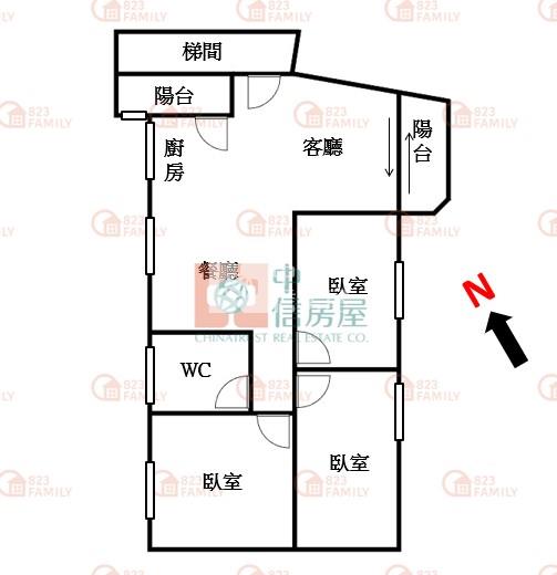 一中商圈溫馨三房公寓無負擔成家首選房屋室內格局與周邊環境