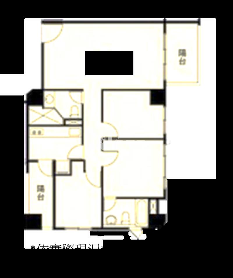 玉山景觀三房車房屋室內格局與周邊環境