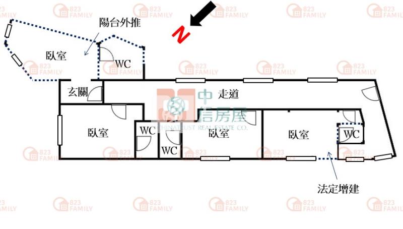 近一中投資二樓公寓四套預估投報5%房屋室內格局與周邊環境