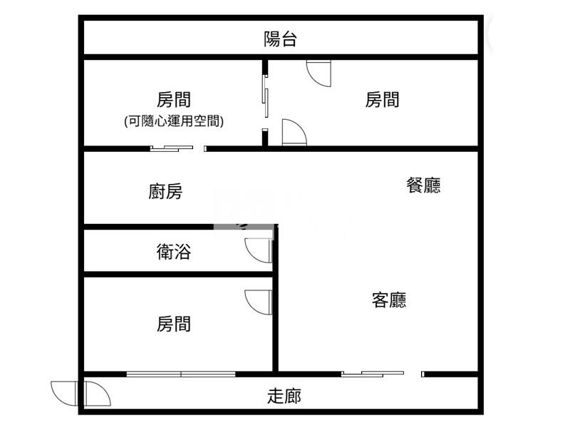 屏東房屋-屏基原屋況五樓公寓房屋室內格局與周邊環境
