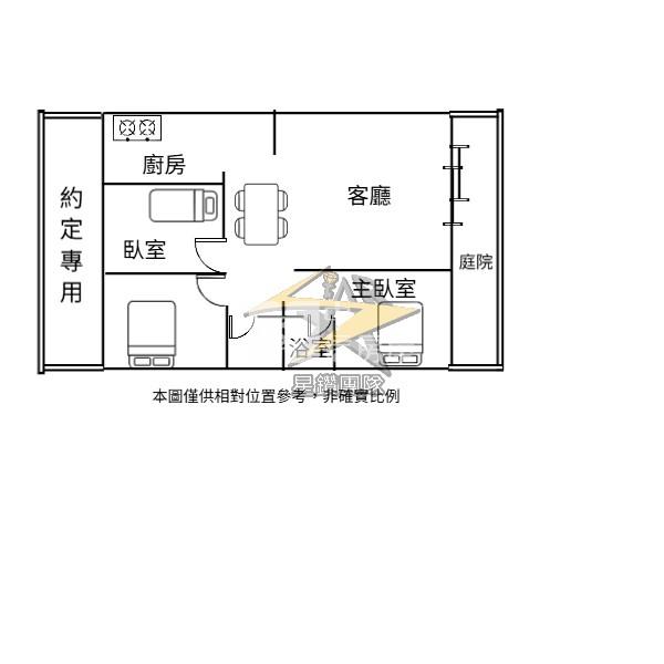 【星鑽】楊梅交流道超值華廈1樓露臺戶房屋室內格局與周邊環境