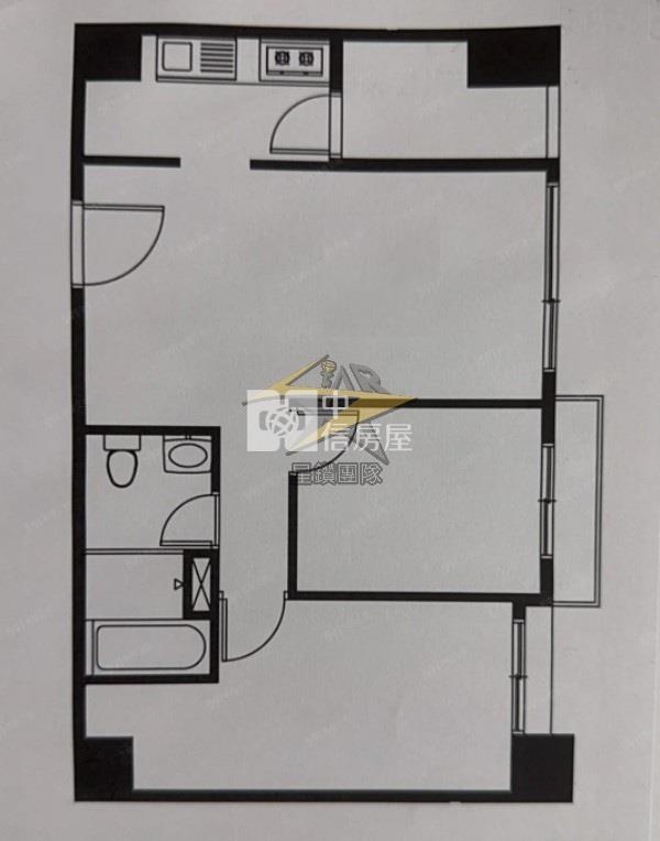 【星鑽】首購救星八擴悠森活次頂樓2房車房屋室內格局與周邊環境