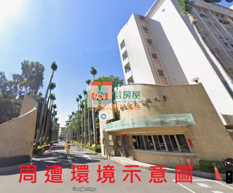 虎尾虎科大店面+建地房屋室內格局與周邊環境