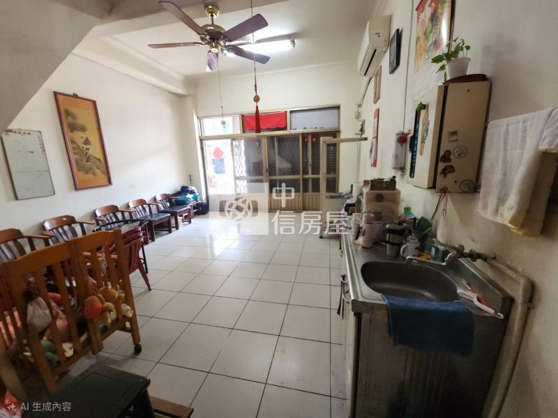 草屯市區大地坪店面房屋室內格局與周邊環境