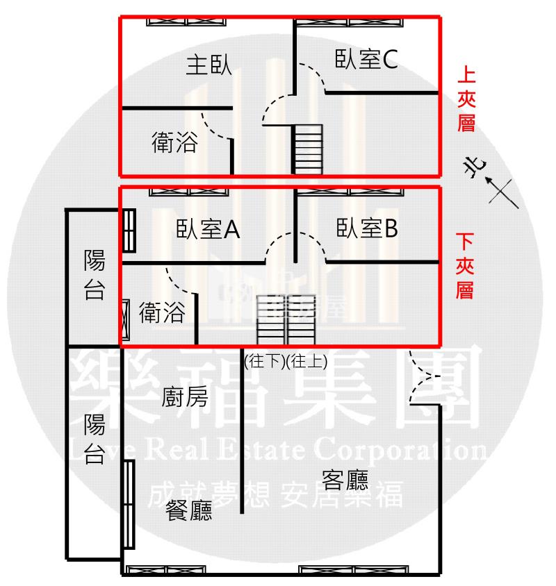 柳川水岸面公園美景震後四房車位房屋室內格局與周邊環境