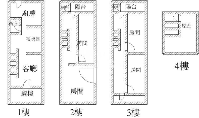 頭份新一街透天房屋室內格局與周邊環境
