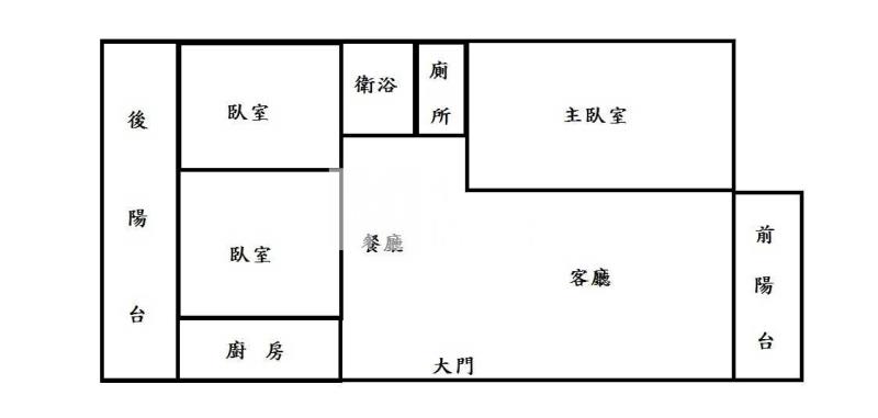 平鎮國中美寓房屋室內格局與周邊環境