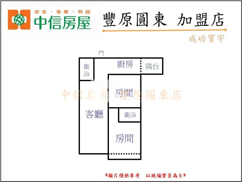 成功寶宇房屋室內格局與周邊環境
