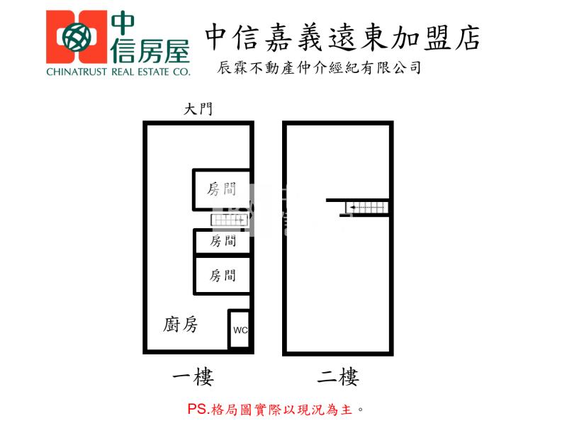 東石美透天房屋室內格局與周邊環境