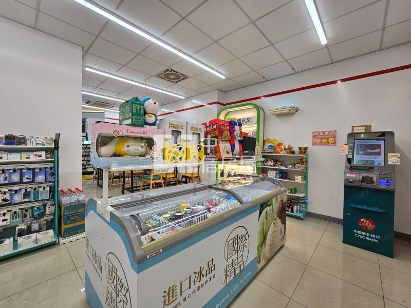 大面寬超商連鎖金店面房屋室內格局與周邊環境