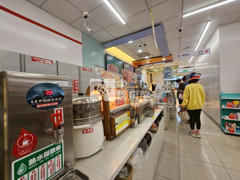 大面寬超商連鎖金店面房屋室內格局與周邊環境