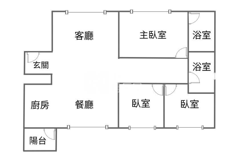 新都里松泉3房房屋室內格局與周邊環境