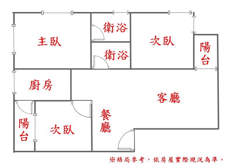 專委草漯低總價電梯3房房屋室內格局與周邊環境