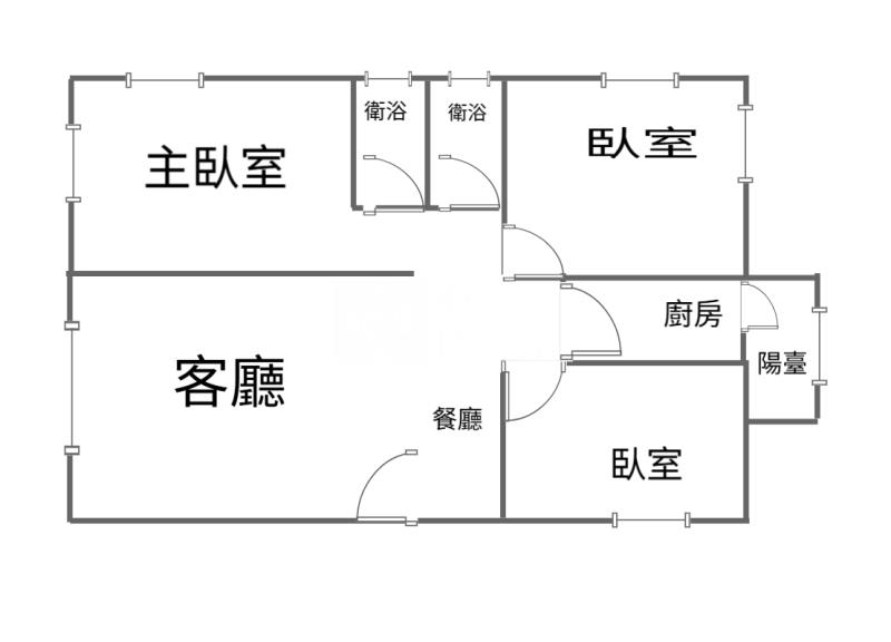 聖府名家低總價三房+車位房屋室內格局與周邊環境