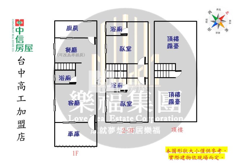 專簽 彰化埔鹽鄉邊間美透天房屋室內格局與周邊環境