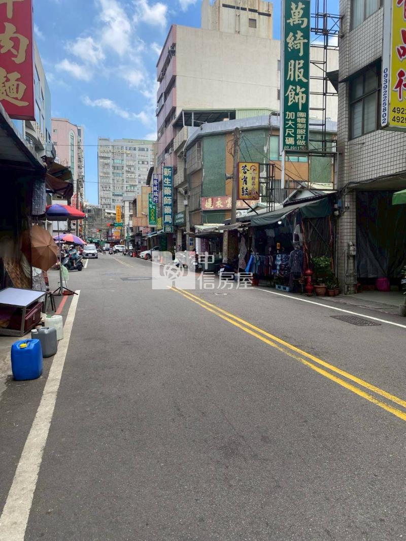 正商業區新明市場金店面房屋室內格局與周邊環境