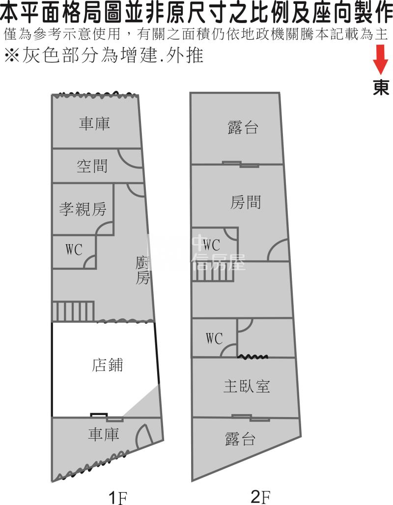 歸仁國小雙面路店面透天房屋室內格局與周邊環境