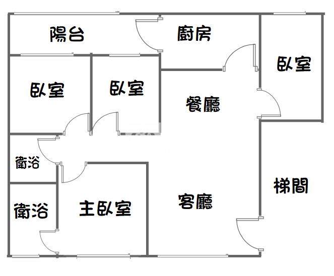 高城近部桃巨星生活家大4房+平車房屋室內格局與周邊環境