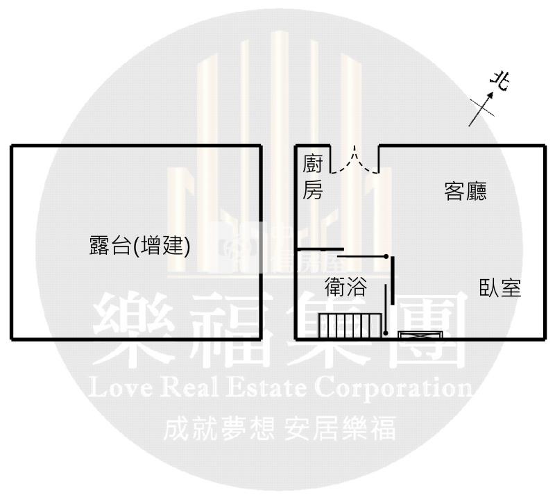 台中火車站|自己有小露臺|夢幻小套房房屋室內格局與周邊環境