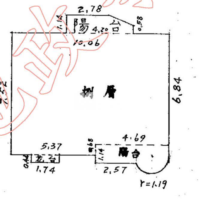 大里塗城商圈三房+車位房屋室內格局與周邊環境