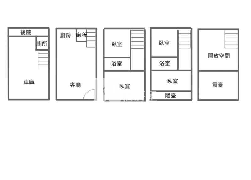 獅子林室內雙車位美墅房屋室內格局與周邊環境