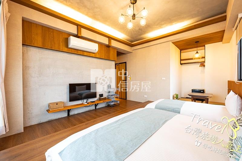 礁溪山嵐日系農舍合法民宿房屋室內格局與周邊環境