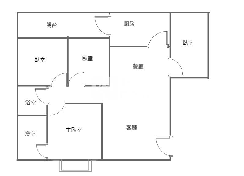 【新世紀】永豐高中景觀四房車房屋室內格局與周邊環境