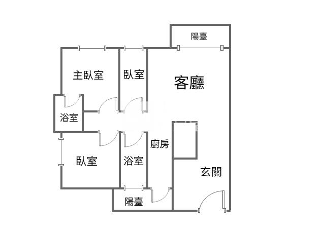 竹南園區美三房平車房屋室內格局與周邊環境