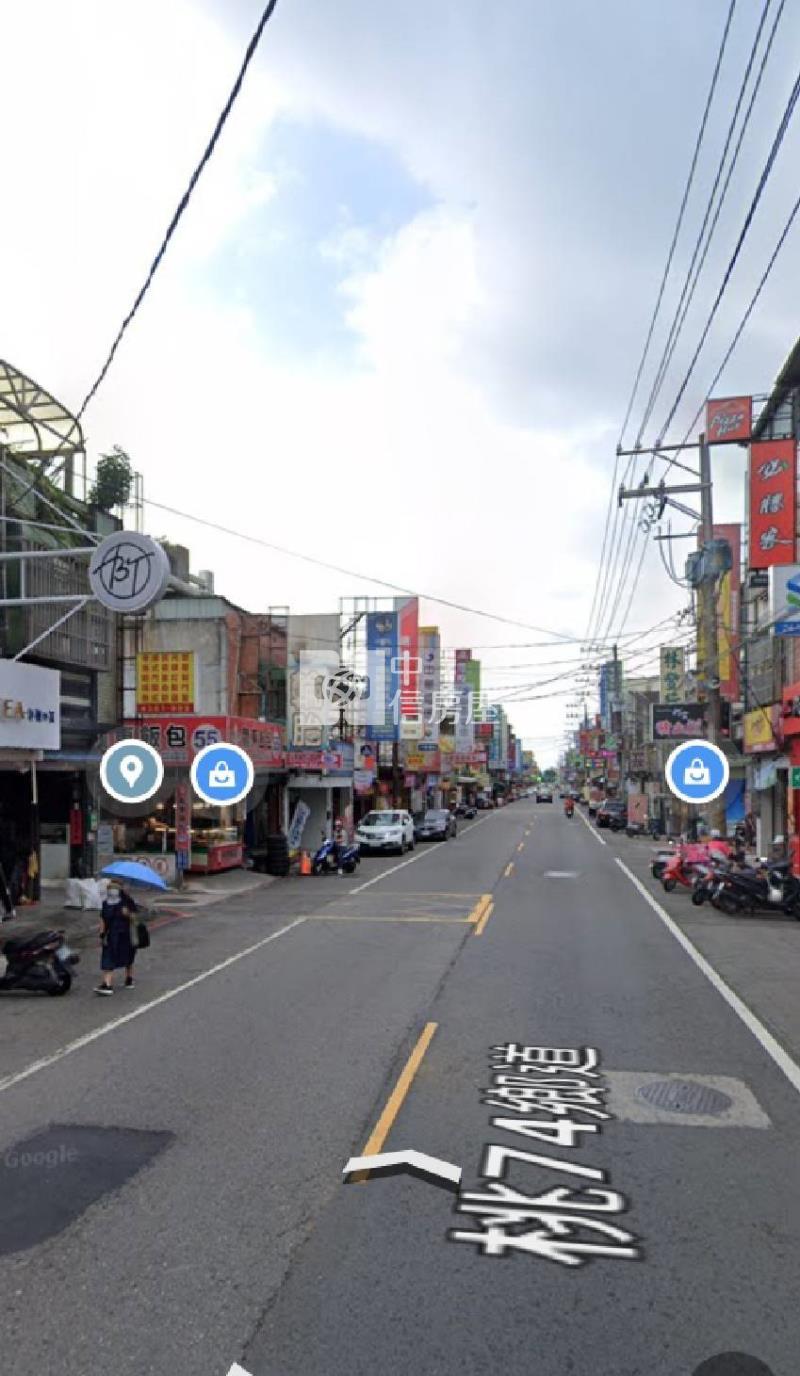 龍岡忠貞雙店面房屋室內格局與周邊環境