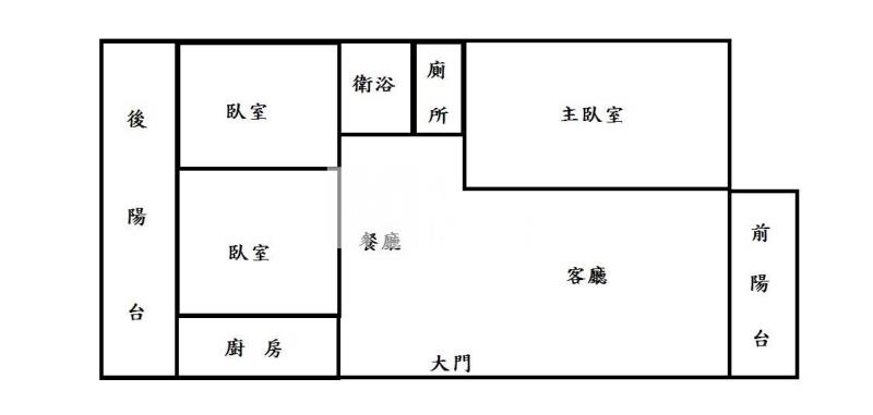 平鎮區近平鎮火車站3房房屋室內格局與周邊環境
