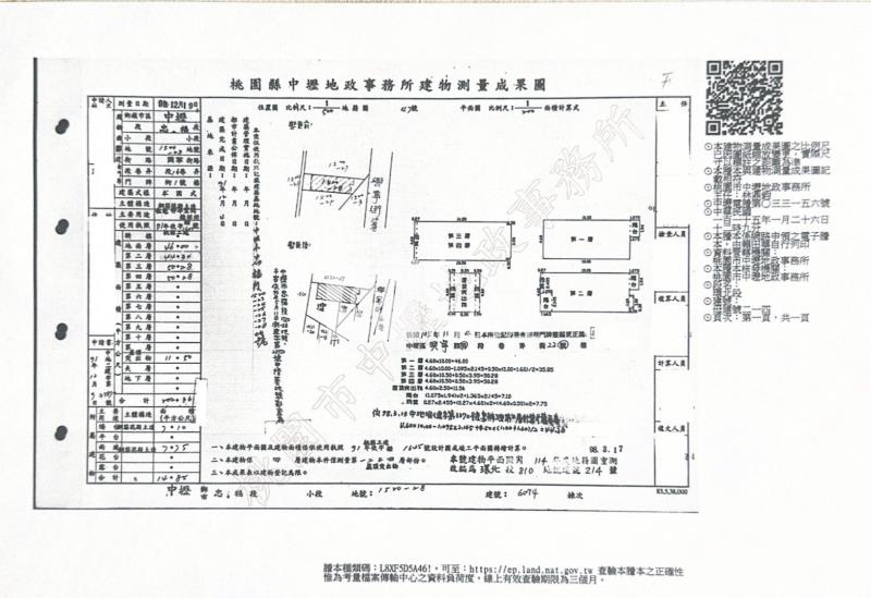 中壢區近中壢區公所(大地坪)透天別墅房屋室內格局與周邊環境