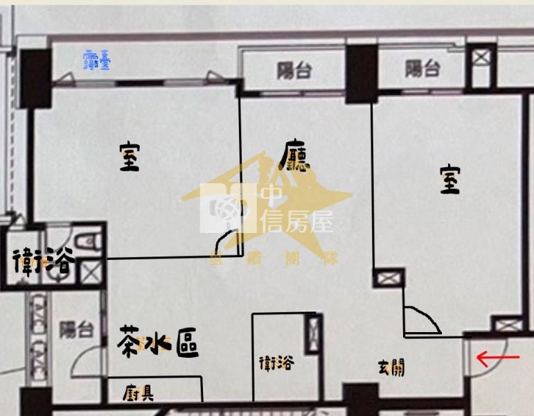 【星鑽】青埔A18商業區【新潤君頤】事務所露臺戶+車位房屋室內格局與周邊環境
