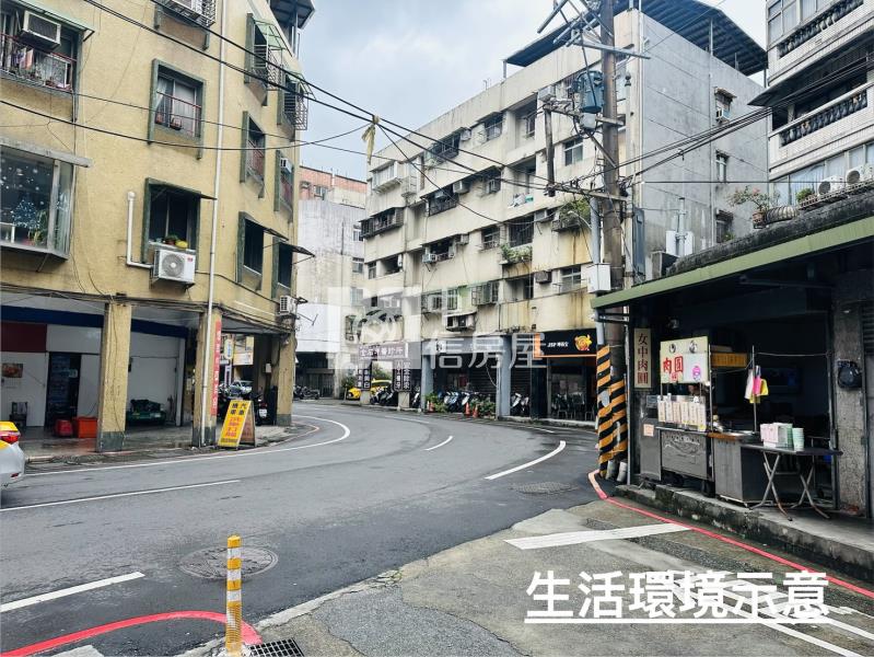 ▲女中旁實惠平地三樓房屋室內格局與周邊環境