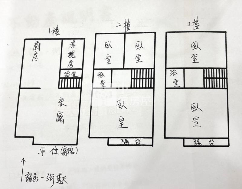 龍泉一街透天房屋室內格局與周邊環境